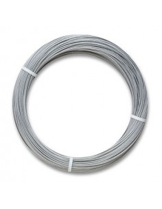 Linka stalowa w osłonie teflonowej, długość: 90m