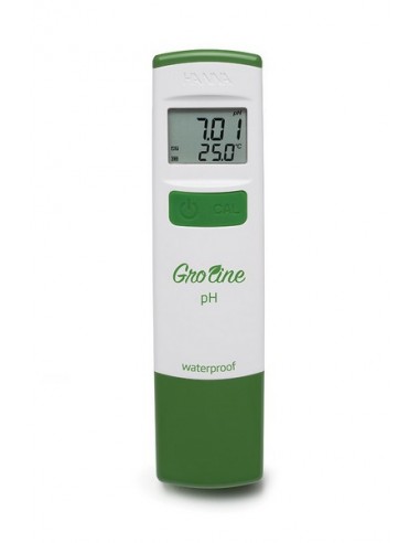 Tester pH/T GroLine w roztworach hydroponicznych