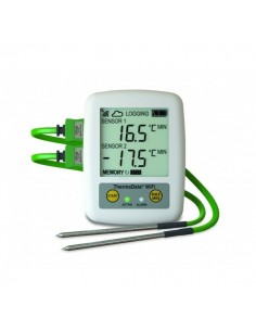 Bezprzewodowy, dwukanałowy rejestrator ThermaData TD2TC