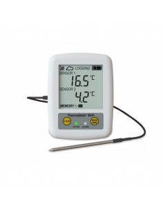 Bezprzewodowy, dwukanałowy rejestrator ThermaData TD1F