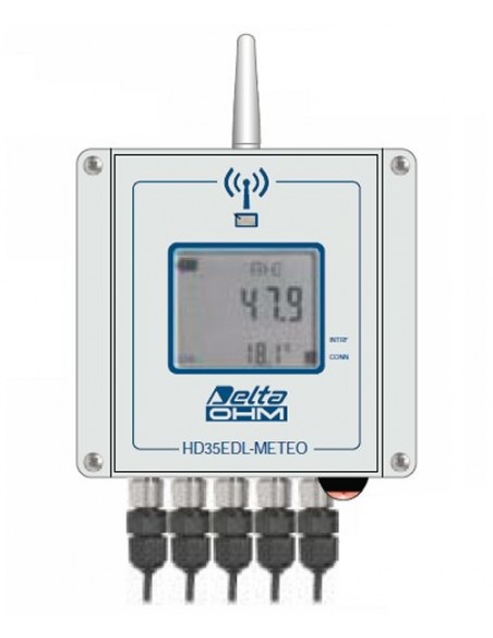 Bezprzewodowy rejestrator stacji meteorologicznych HD35EDLM...TC