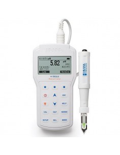 Miernik pH i temperatury do mięsa, w wodoszczelnej obudowie o IP67