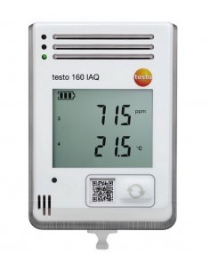 Rejestrator jakości powietrza testo 160 IAQ z czujnikami i wyświetlaczem