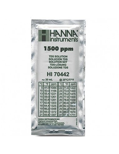 Roztwór kalibracyjny TDS, 1500 mg/l Hanna HI 70442P