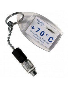 Tester do sprawdzania dokładności termometru z sondą Pt100 w 70°C