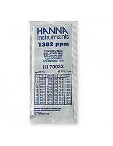 Roztwory kalibracyjne TDS 1382 mg/l Hanna HI 70032P