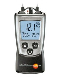 Kieszonkowy wilgotnościomierz do drewna i materiałów budowlanych testo 606