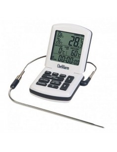 Termometr z minutnikiem ChefAlarm biały