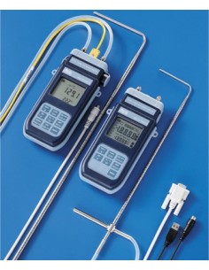 Mikro-manometr Senseca Delta OHM HD2134P.0, praca z rurkami Pitota 2