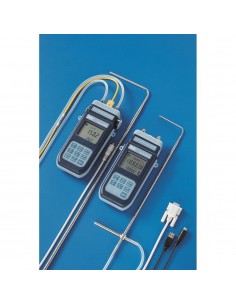 Mikro-manometr Senseca Delta OHM HD2134P.2, praca z rurkami Pitota 2