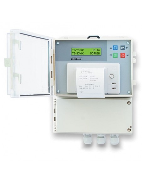 Rejestrator temperatury Termoplus DR-401 z drukarką