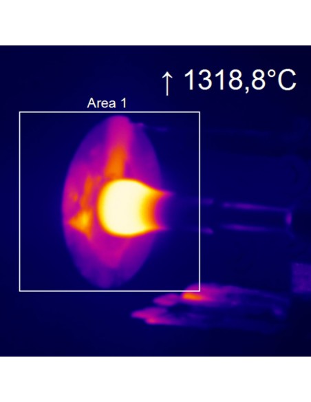 Kamera termowizyjna optris PI 1M - obraz termiczny