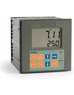 Kontroler procesów przemysłowych pH/ORP HI 504