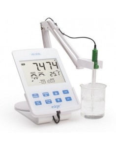 Uniwersalny miernik HANNA edge pH HI 2002 z inteligentną sondą i stacja dokującą