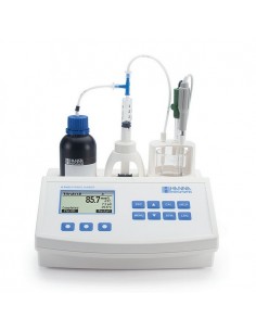 Mini titrator HI84533 do pomiaru liczby formolowej w winie i w sokach