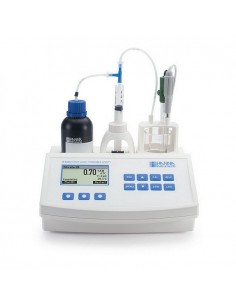 Mini titrator do pomiaru kwasowości w sokach i napojach HI84532-02