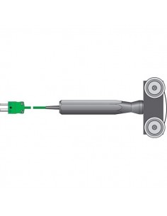 Sonda -60 .. +250°C, rolkowa (PTFE) do powierzchni