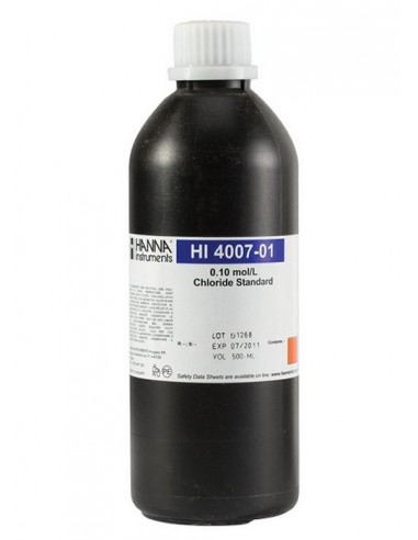 Standardowy roztwór chlorku 0,1M Hanna HI 4007-01, 500 ml