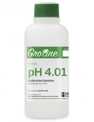 Bufor kalibracyjny GroLine pH 4.01 z certyfikatem