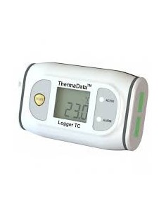 Rejestrator temperatury ThermaData do wysokich temperatur z wyświetlaczem 2