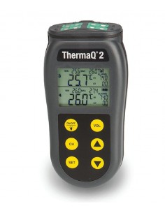 Termometr 4-kanałowy ThermaQ 2 do sond termoparowych typ K