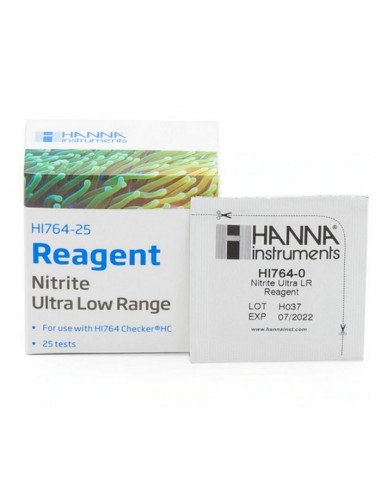 Reagenty - pomiar ultra niskiego zakresu azotynów Hanna HI 764-25