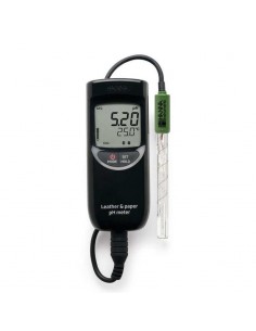Miernik pH i temperatury do skór i papieru Hanna HI 99171