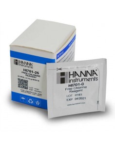 Reagenty - wolny chlor Hanna HI 701-25