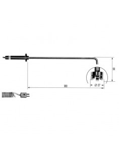 Sonda fajkowa do powierzchni TP755/9