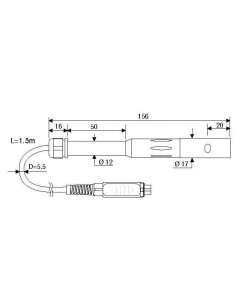 Sonda przewodności i temperatury Delta SP 06T