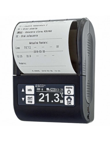 Rejestrator temperatury Termoplus DR-203 z bezprzewodową komunikacją z czujnikami