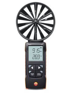 Anemometr Testo 417 z sondą o średnicy 100mm