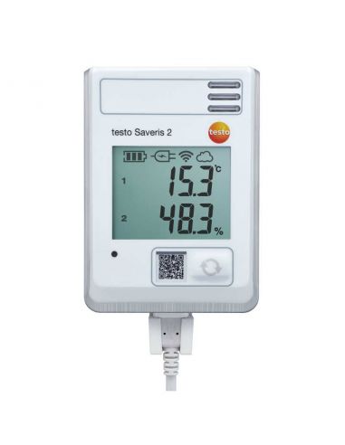 Rejestrator testo Saveris 2-H1 z czujnikiem temperatury i wilgotności