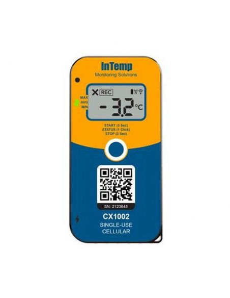 Rejestrator temperatury, lokalizacji, światła i wstrząsów Onset InTemp CX1002