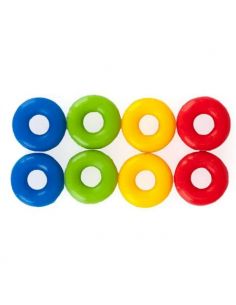 Kolorowe pierścienie do oznaczania elektrod, odporne na wysoką temperaturę.