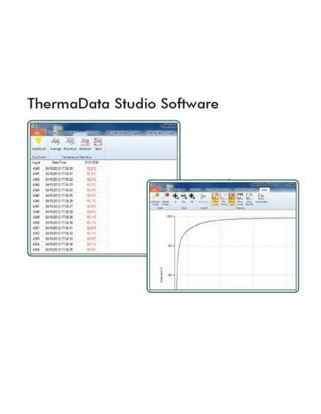Rejestrator temperatury ThermaData Pro, oprogramowanie