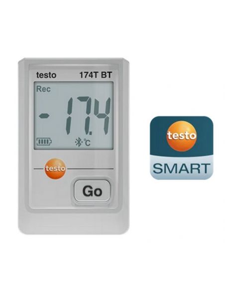 Rejestrator temperatury Testo 174T BT współpracujący z testo Smart