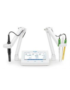 Modułowy miernik laboratoryjny HI6222 pH/ORP/ISE z dwoma uchwytami na elektrody