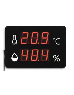 Termohigrometr ścienny ETI 825-884 z wyświetlaczem