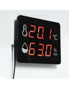 Termohigrometr ścienny ETI 825-884 z wyświetlaczem 2