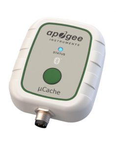 Mikro rejestrator Apogee AT-100 współpracujący z urządzeniami mobilnymi.