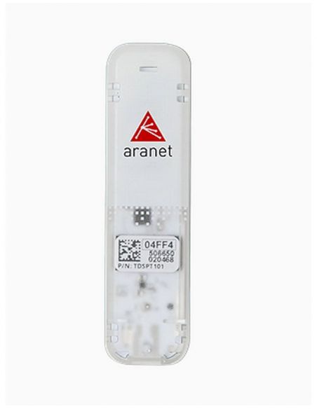 Bezprzewodowy czujnik Aranet T/RH Mini do pomieszczeń nie wymagających szczególnej ochrony przed wodą i kurzem.