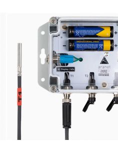 Radiowy nadajnik temperatury 4xT z czterema sondami PT1000 2