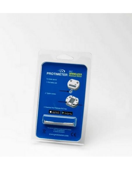 Bezkontaktowy rejestrator   wilgotności materiałów budowlanych z Bluetooth