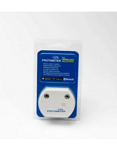 Bezkontaktowy rejestrator   wilgotności materiałów budowlanych z Bluetooth