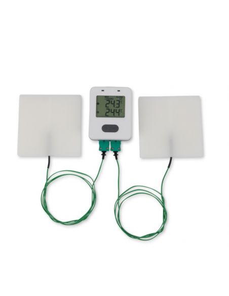 2-kanałowy rejestrator ThermaData  z dwiema termoparami typ K, wodoodporny IP66/67.