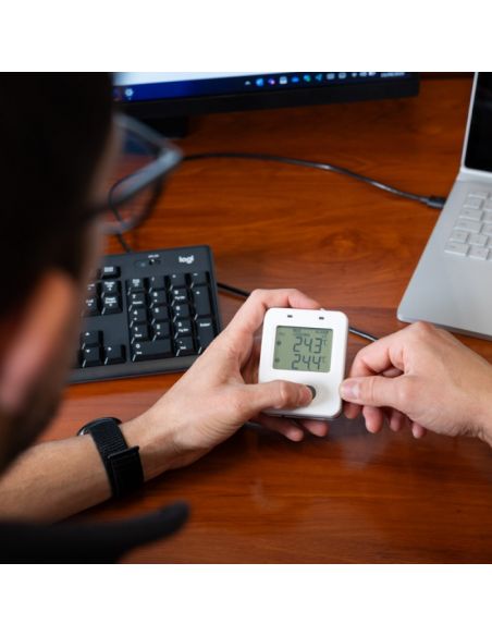 Rejestrator ThermaData  podłaczenie do komputera przez USB