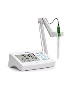 Wieloparametrowy miernik laboratoryjny HI2600 pH/EC/DO, z elektrodą pH.