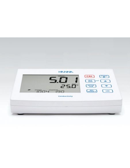 Laboratoryjny miernik przewodności HI2630, z sondą EC/TDS.