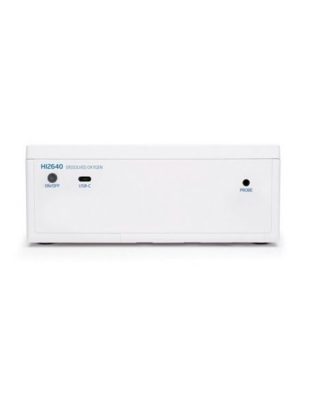 Laboratoryjny tlenomierz HI2640 z sondą DO HI764080 - złącze do sondy.